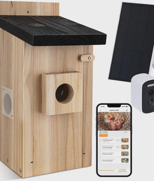 Slim Vogelhuisje met Camera: Slimme Nestkast met Bewegingsdetectie & App