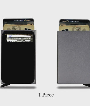 Slimme RFID Portemonnee Kaarthouder - Pop-up Aluminium Creditcard Wallet