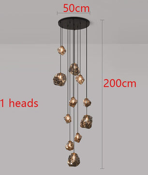 Moderne LED Hanglamp - Stijlvolle Plafondlamp voor Woonkamer & Trappenhuis