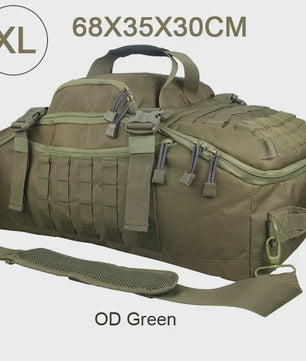 Multifunctionele Duffle Bag Rugzak 25L/45L/80L - Waterdicht, Tactisch & Outdoor