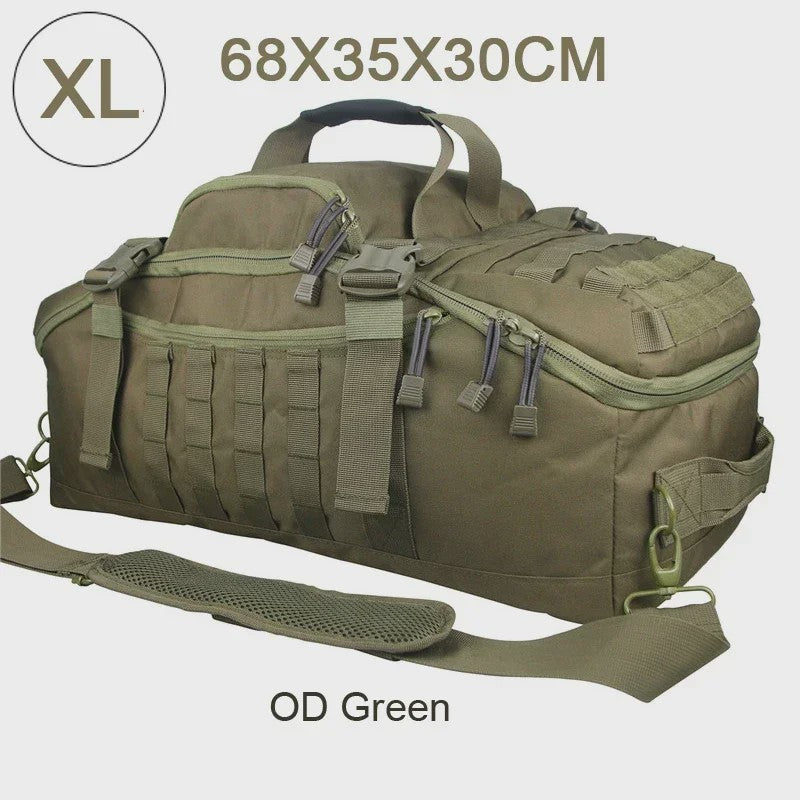 Multifunctionele Duffle Bag Rugzak 25L/45L/80L - Waterdicht, Tactisch & Outdoor