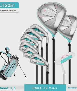 PGM Dames Golfclubset LTG051 - Complete Beginnerset met Golftas (12 Clubs)