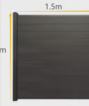 Duurzame Aluminium Schuttingpanelen - Roestvrij & Poedercoating