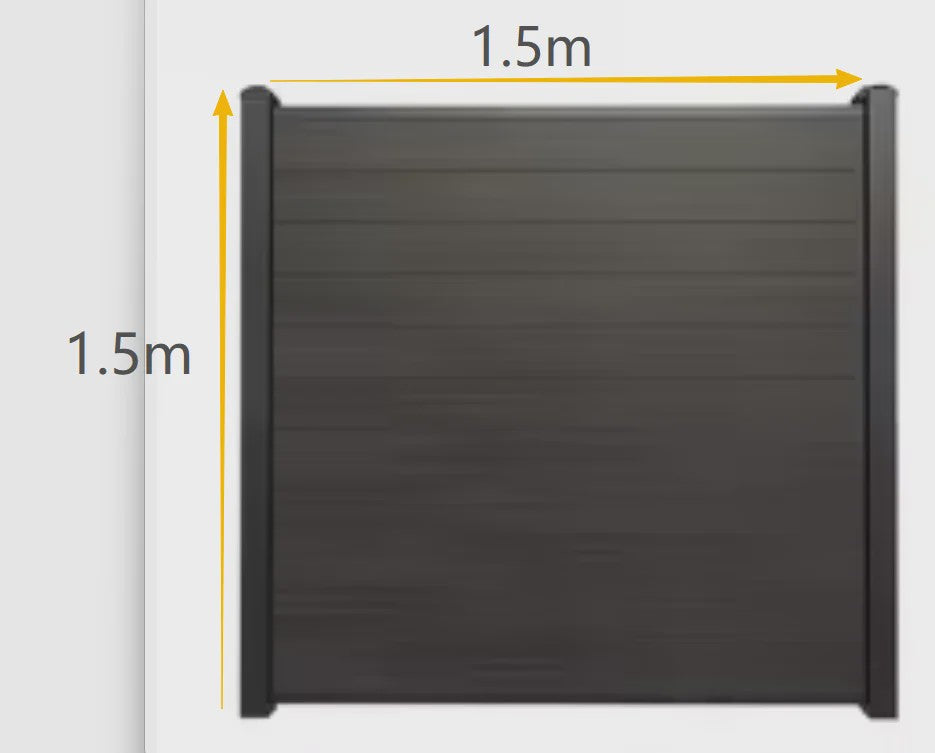 Duurzame Aluminium Schuttingpanelen - Roestvrij & Poedercoating