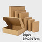 Set van 10 of 20 Bruine Kartonnen Verzenddozen & Mailers - Stevig Kraftpapier