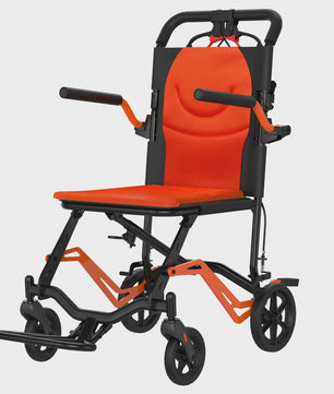 Lichtgewicht Opvouwbare Rolstoel voor Volwassenen - Aluminium Frame, 16" Zitting
