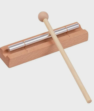 Houten Meditatie Klokkenspel - 1 t/m 7 Tonen, Aluminium Staven, Beuken Houten Basis