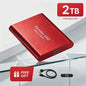 Snelle Externe SSD 1TB/2TB USB 3.1 - Compacte Mobiele Opslag voor PC & Mac