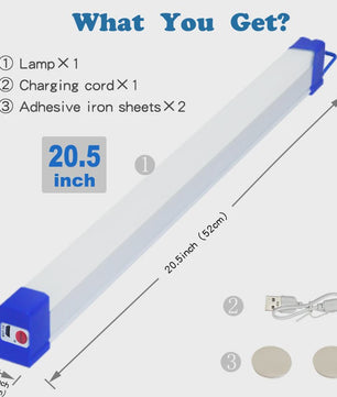 Oplaadbare LED Lamp Buis met Magneet - Draagbaar, USB Noodverlichting voor Camping & Werk