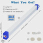 Oplaadbare LED Lamp Buis met Magneet - Draagbaar, USB Noodverlichting voor Camping & Werk