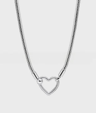 Chique Zilveren Ketting met Hanger: Hart, Zirkonia of Cirkel - DIY Sieraden voor Dames