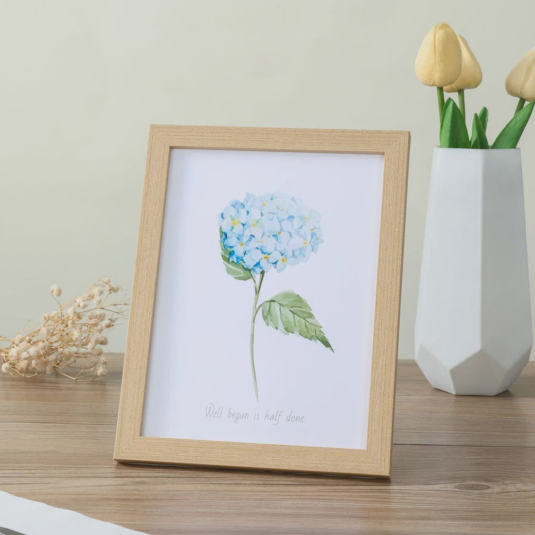 Houten Fotolijst - Ophangbaar & Staand - Diverse Maten (10x15 t/m A4)