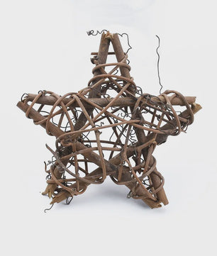 Handgemaakte Rotan Ster Krans Decoratie - 10/15/20cm - Kerst & Bruiloft