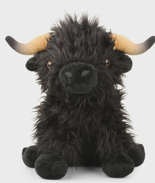 Schattige Pluche Schotse Hooglander Koe Knuffel - 25cm - Cadeau voor Kinderen & Baby's