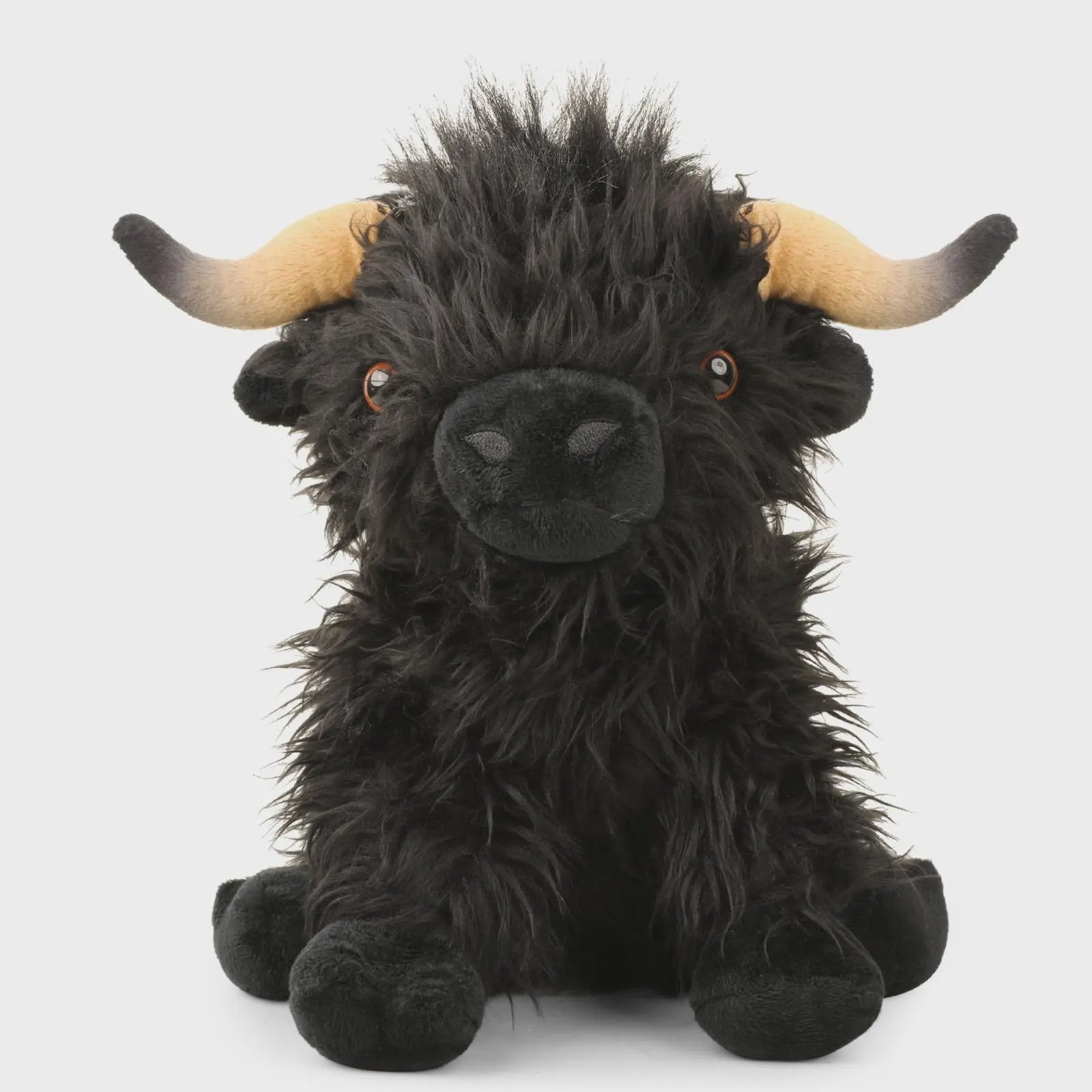 Schattige Pluche Schotse Hooglander Koe Knuffel - 25cm - Cadeau voor Kinderen & Baby's