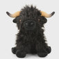 Schattige Pluche Schotse Hooglander Koe Knuffel - 25cm - Cadeau voor Kinderen & Baby's