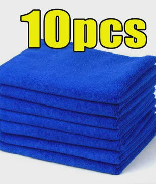 Set van 100 Microvezeldoeken - Pluisvrij, Super Absorberend & Krasvrij - Ideaal voor Auto en Huis