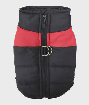 Waterdichte en Warme Hondenkleding Winterjas Vest Gevoerd met Rits voor Kleine tot Grote Honden