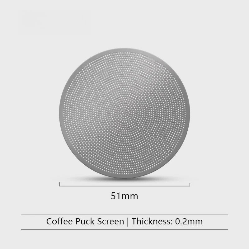 Espresso Puck Screen 0.2mm - Roestvrij Staal Filter voor Portafilter (51/53.5/58.5mm)