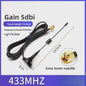 Krachtige Omnidirectionele SMA Antenne 433MHz/470MHz/315MHz met 12dBi Gain en RG174 Kabel