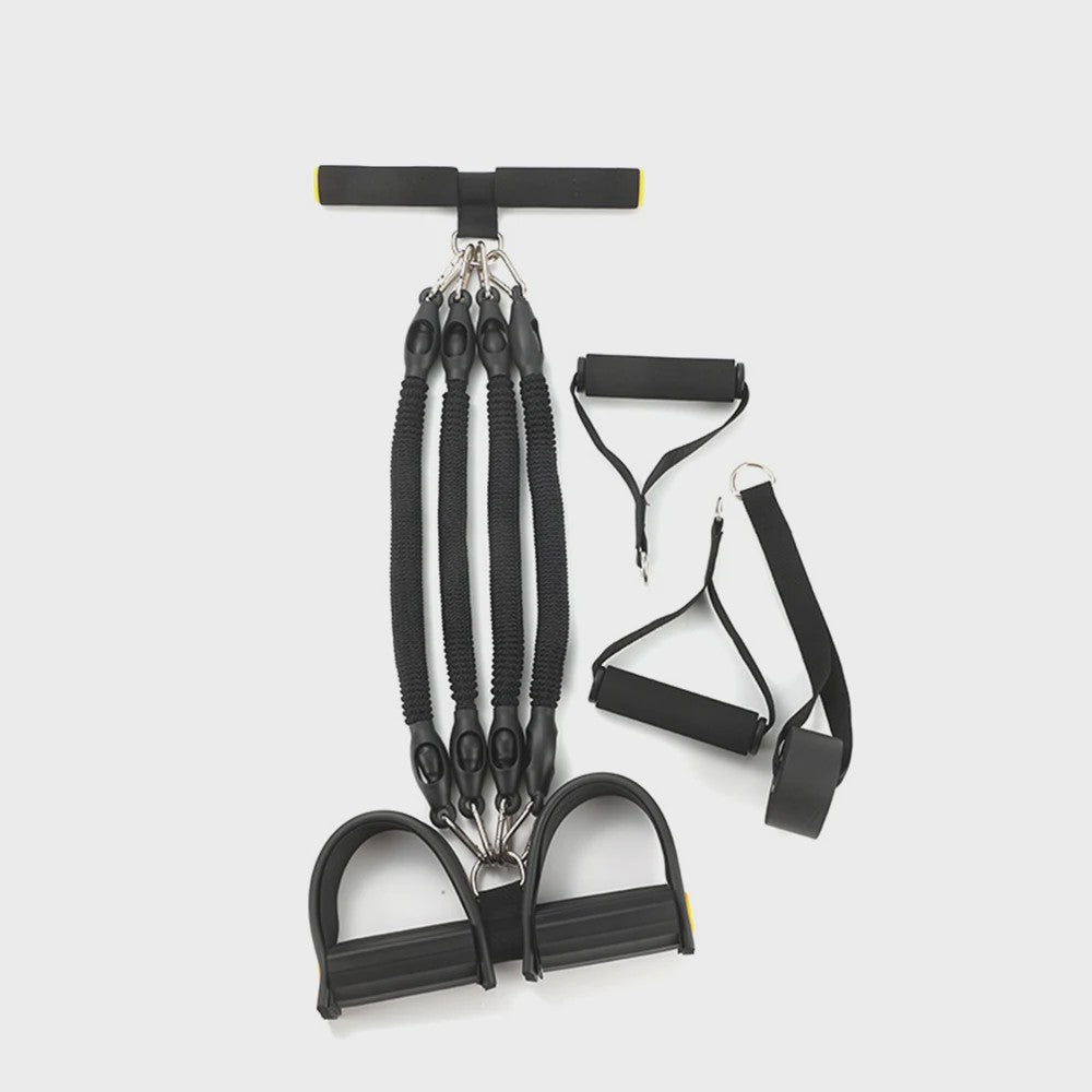 Pedal Resistance Band 50-100 LBS - Krachttraining & Buikspier Trainer