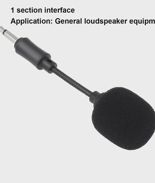 Flexibele Mini Microfoon met 3.5mm Jack voor Telefoon, PC & Laptop