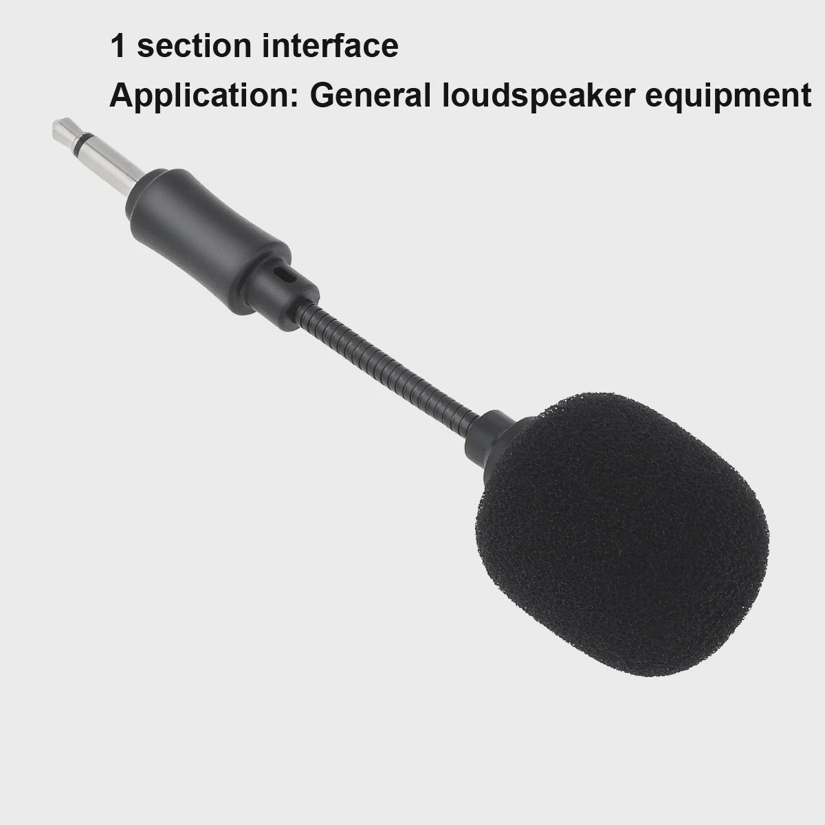 Flexibele Mini Microfoon met 3.5mm Jack voor Telefoon, PC & Laptop