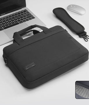 Waterdichte Laptoptas 13-17.3 Inch met Schouderband & Handvat - Bescherming & Opbergruimte