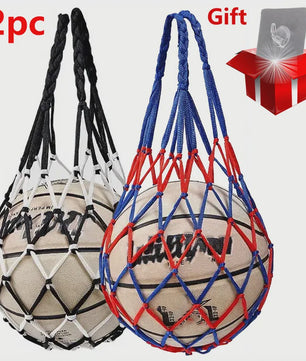 Duurzame Basketbal Net Tas - Sterk Geweven Nylon Opbergnet voor Ballen