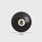 Zwarte 8 Poolbal - Standaard 57.2mm / 52.5mm - Hars - Oefenbal