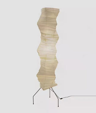 Akari Noguchi Stijl Verticale Vloerlamp - Japans Design Rijstpapier