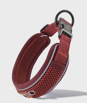 Gepersonaliseerde Hondenhalsband - Ademend Mesh, Reflecterend & Duurzaam