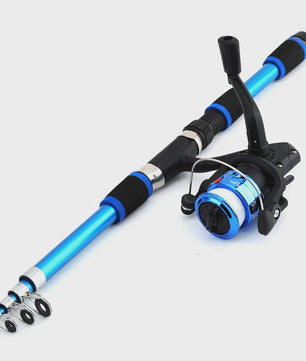 Telescopische Vishengel Set met Molen - Kinderen & Reizen