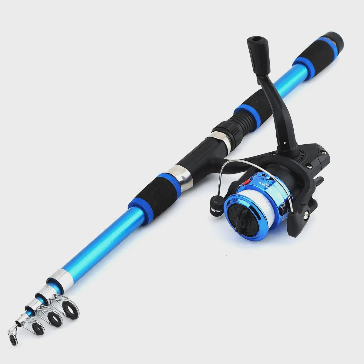 Telescopische Vishengel Set met Molen - Kinderen & Reizen