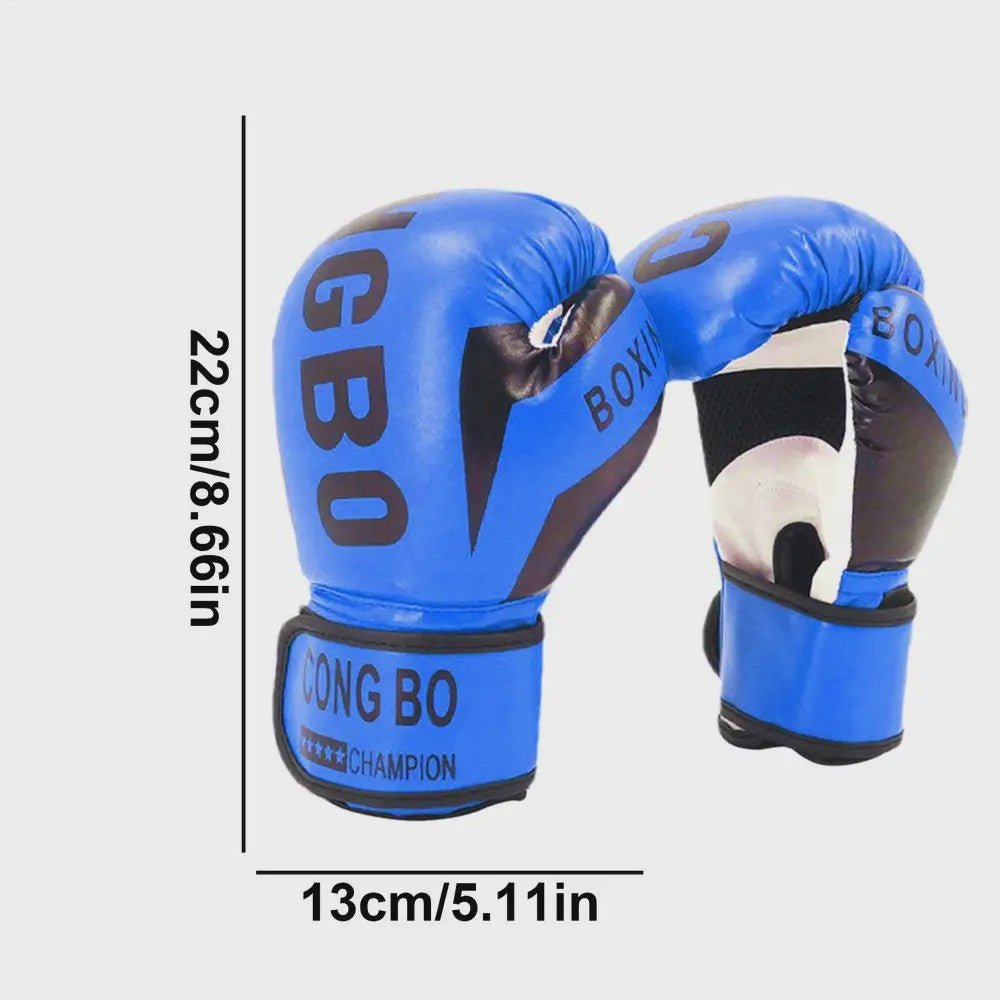 Kinder Bokshandschoenen Leer - Training, Sparring & Fitness - Set van 2