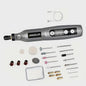Draadloze Mini Rotary Tool Kit met USB - Graveren, Boren & Polijsten