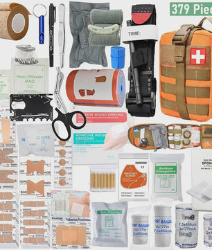 Professionele 379-delige EHBO- en Survival Kit voor Noodgevallen