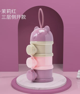 Babydoos Melkpoeder & Snack Container - Gelaagd & Draagbaar