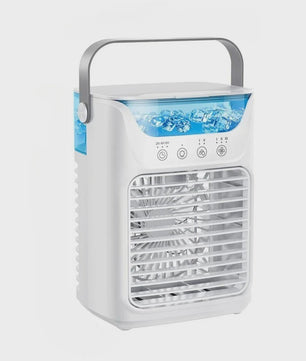 Draagbare Mini Airco Ventilator met Verneveling - USB Oplaadbaar, 650ml Tank, 3 Snelheden, Stil, Koeler voor Thuis & Kantoor