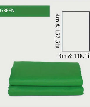 Grote Zwarte, Witte & Groene Achtergronddoeken (Chromakey) - 13x10 & 10x6.6 ft