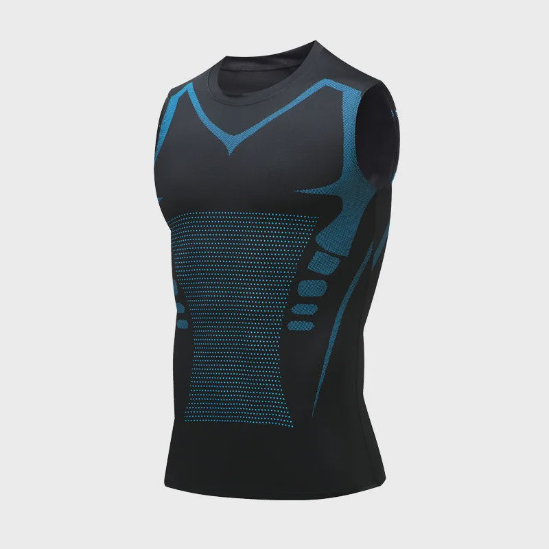 Heren Sneldrogende Ademende Tanktop - Mouwloos Sportshirt voor Fitness & Zomer Basislaag