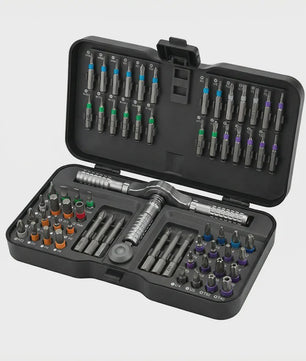 66-in-1 Precisie Magnetische Ratelschroevendraaierset met T-handvat
