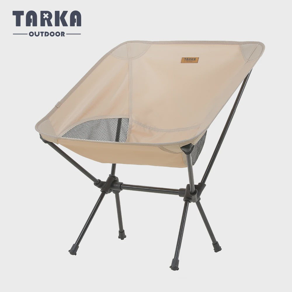 TARKA Lichtgewicht Opvouwbare Campingstoel - Ultralicht & Compact voor Buitenplezier
