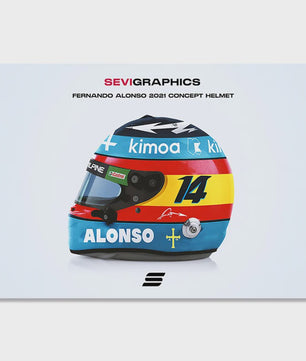 Iconische F1 Racer Helm Poster - Ayrton Senna Formule 1 Muurdecoratie