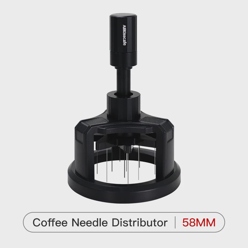 ALIKISSCAFE WDT Tool: Magnetische Espresso Naaldverdeler voor Barista's (51-58mm)
