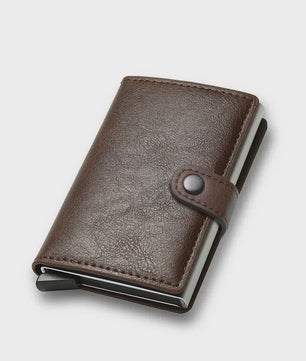 Luxe RFID Card Holder Portemonnee Heren - Slim & Veilig PU Leer