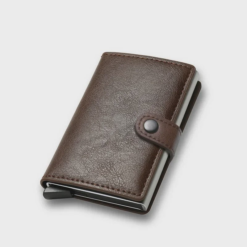 Luxe RFID Card Holder Portemonnee Heren - Slim & Veilig PU Leer