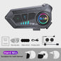 Motorhelm Intercom Systeem - Bluetooth 5.3 Headset voor 2 Motorrijders - 300M Bereik, Waterdicht & Muziek Delen