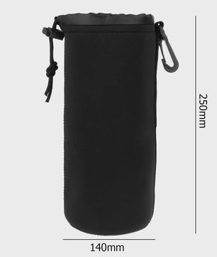 Waterdichte Neopreen Cameralens Pouch - Zachte Beschermhoes voor Digitale SLR Camera's