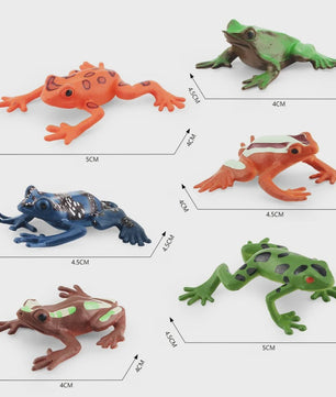 Plastic Dieren Speelgoed Collectie: Zee, Land & Insecten Miniatuur Set voor Kinderen